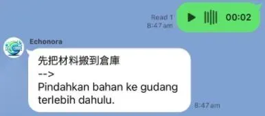 LINE 印尼語翻譯機器人 — 群組即時翻譯