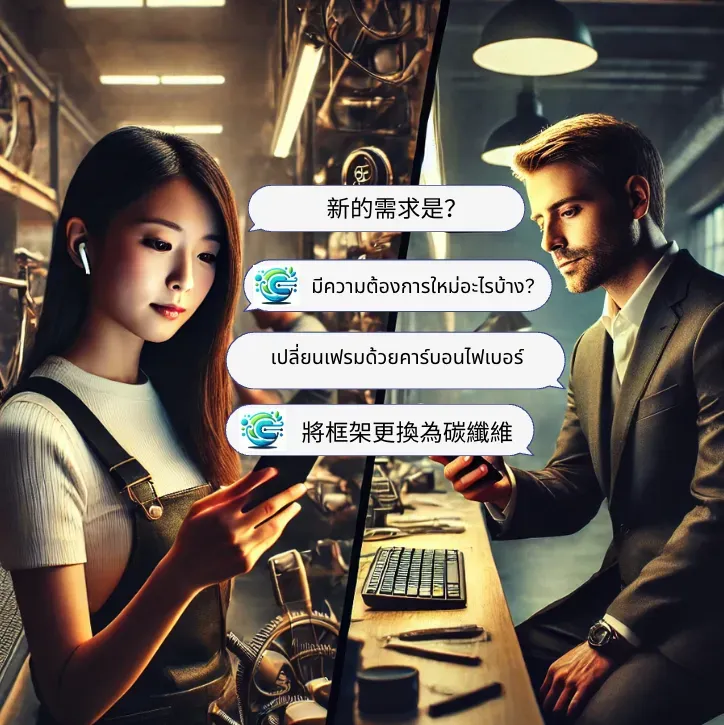 LINE 泰語翻譯機器人 — 群組即時翻譯